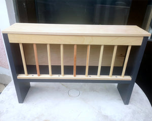 Bunny Rabbit Hay Rack Manger Nibbler HayWall Scratchy Things - Nibbler HayWall - Scratchy Things Premium Pet Furniture