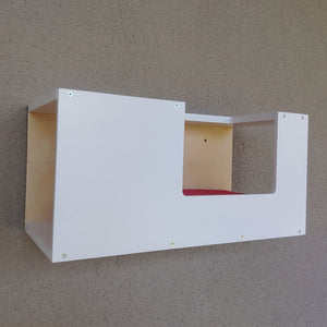 Cat Wall Shelf Bed - Wally Mezzanine Mini - Scratchy Things Premium Pet Furniture