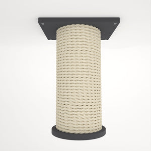 Cat Wall Scratching Pole Step Shelf - Wally Round Step Chonk - Scratchy Things Premium Pet Furniture