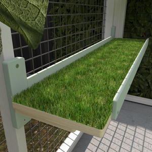 Catio Cat Wall Shelf Bed Perch Walkway Step - Catio Walkway - outdoor cat fixed platform - Scratchy Things Premium Pet Furniture