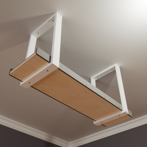 Cat Ceiling Shelf - Wally Skyway - ceiling mounted cat shelf, feline highway, walkway - Scratchy Things Premium Pet Furniture