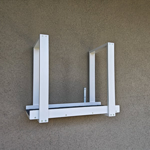 Ceiling mounted cat shelf, a ceiling mounted solid bridge