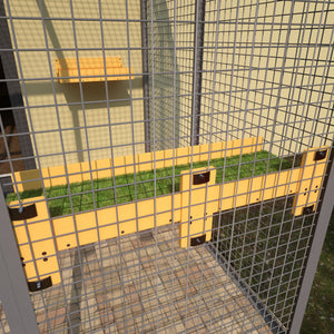 Catio Cat Wall Shelf Bed Perch Walkway Step - Catio BigCat Walkway - outdoor fixed shelf for large cats - Scratchy Things Premium Pet Furniture