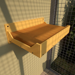 Catio Big Cat Wall Shelf Bed Cot Hammock - Catio Giant Flat Plus - Scratchy Things Premium Pet Furniture