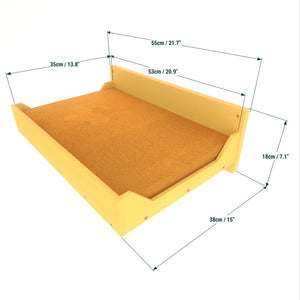 Catio Big Cat Wall Shelf Bed Cot Hammock - Catio Giant Flat Plus - Scratchy Things Premium Pet Furniture