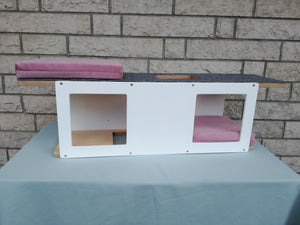 Cat Wall Shelf Bed - Wally Tunnel - Scratchy Things Premium Pet Furniture