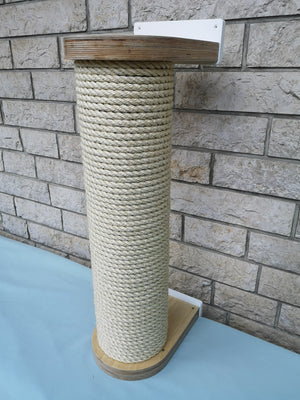 Cat Wall Scratching Pole Post Shelf - Wally Chonk Post - Huge cat scratching pole - Scratchy Things Premium Pet Furniture