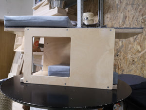 Cat Wall Shelf Bed - Wally Tunnel Mini - Scratchy Things Premium Pet Furniture