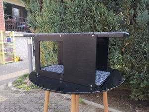 Cat Wall Shelf Bed - Wally Tunnel Mini - Scratchy Things Premium Pet Furniture