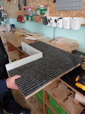 Big Cat Wall Shelf Corner Bed - Wally Wraparound Cat Shelf - Scratchy Things Premium Pet Furniture