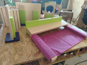 Cat Wall Shelf Bed Hammock - Wally ComboCot - Scratchy Things Premium Pet Furniture