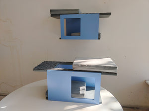 Cat Wall Shelf Bed - Wally Tunnel Mini - Scratchy Things Premium Pet Furniture