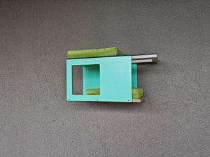 Cat Wall Shelf Bed Corner Tunnel - Wally CornerTunnel - Scratchy Things Premium Pet Furniture