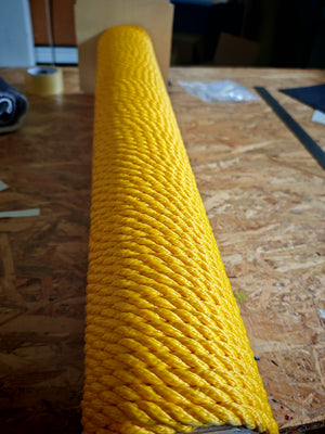 Cat Wall Scratching Pole Post Shelf - Mounty Post - Scratchy Things Premium Pet Furniture