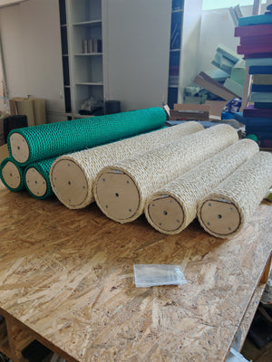 Cat Wall Scratching Pole Post Shelf - Wally Post / Mounty Thin - Extension pieces - Scratchy Things Premium Pet Furniture