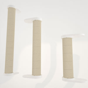 Cat Wall Scratching Climbing Pole Post - Wally Post Solo - scratching/climbing pole - Scratchy Things Premium Pet Furniture
