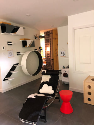 Car Wall Step Stairs - Wally 3-Step - Scratchy Things Premium Pet Furniture