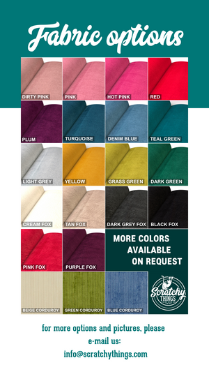 Big Cat Wall Shelf Bed - Wally BigCat Tunnel - Scratchy Things Premium Pet Furniture