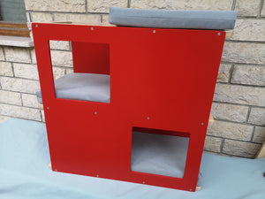 Big Cat Wall Shelf Bed - Wally BigCat Loft - Scratchy Things Premium Pet Furniture