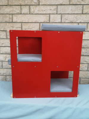 Big Cat Wall Shelf Bed - Wally BigCat Loft - Scratchy Things Premium Pet Furniture