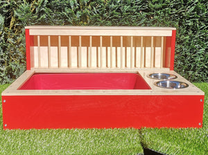 Rabbit Hay Feeder Litter box - Nibbler Combo Maxi 3in1 - Scratchy Things Premium Pet Furniture