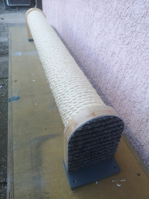 Cat Wall Scratching Pole Post Shelf - Wally Post - scratching pole - Scratchy Things Premium Pet Furniture