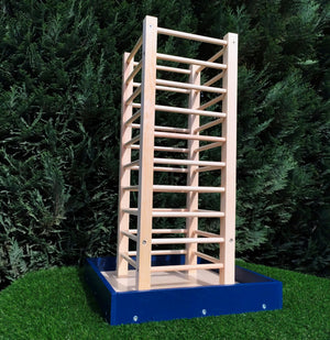 Rabbit Hay Rack Feeder Tower - Nibbler HayTower - Scratchy Things Premium Pet Furniture