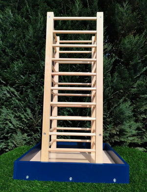 Rabbit Hay Rack Feeder Tower - Nibbler HayTower - Scratchy Things Premium Pet Furniture