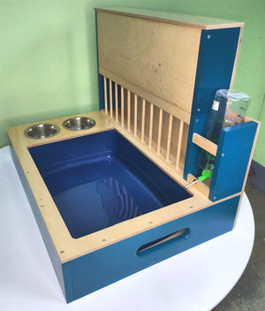 Rabbit Hay Rack Feeder Tower - Nibbler HaySilo - extension for Nibbler Combo hay rack - Scratchy Things Premium Pet Furniture