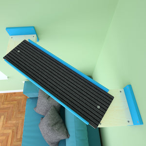 Cat Wall Bridge Ramp Shelf Step - Wally Plank - Scratchy Things Premium Pet Furniture