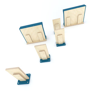 Big Cat Wall Shelf Bed Bundle - Wally BigCat Flat Plus Double Bundle - Scratchy Things Premium Pet Furniture