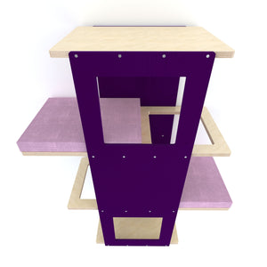 Big Cat Wall Shelf Bed Giant - Wally Giant Stacker - Scratchy Things Premium Pet Furniture