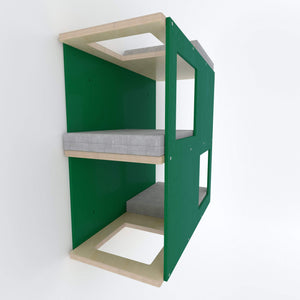 Big Cat Wall Shelf Bed - Wally BigCat Loft - Scratchy Things Premium Pet Furniture