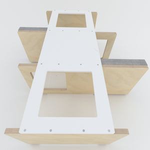 Big Cat Wall Shelf Bed - Wally BigCat Stacker - Scratchy Things Premium Pet Furniture