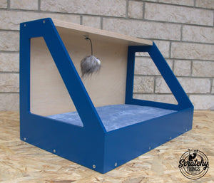 Big Cat Wall Shelf Bed - Wally Perch - Scratchy Things Premium Pet Furniture