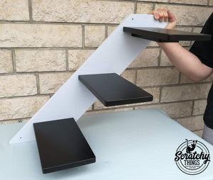 Car Wall Step Stairs - Wally 3-Step - Scratchy Things Premium Pet Furniture