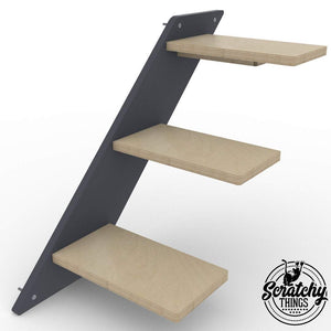 Car Wall Step Stairs - Wally 3-Step - Scratchy Things Premium Pet Furniture