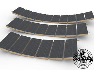 Cat Bridge Shelf Step Wide - Wally WideBridge (Solo - Solo mount) - Scratchy Things Premium Pet Furniture