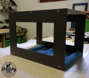 Cat Ceiling Shelf Bed Hammock - Wally Top Cot - Scratchy Things Premium Pet Furniture