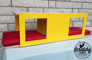 Cat Ceiling Shelf Bed - Wally Tunnel Top - Scratchy Things Premium Pet Furniture