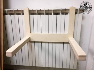 Cat Radiator Bed Hammock - Toasty Cot - Scratchy Things Premium Pet Furniture