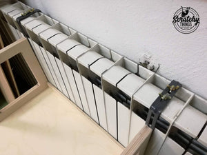 Cat Radiator Bed Hammock - Toasty Flat - Scratchy Things Premium Pet Furniture