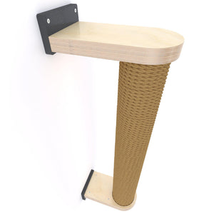 Cat Wall Scratching Pole Post Shelf - Wally Post / Mounty Thin - Extension pieces - Scratchy Things Premium Pet Furniture