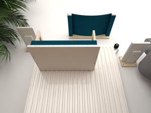 Cat Wall Shelf Bed Bundle - Double Heater Bundle - Scratchy Things Premium Pet Furniture