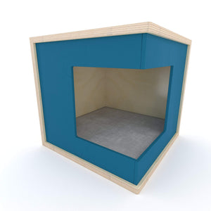 Cat Wall Shelf Bed Corner Box - Wally CornerBox - Scratchy Things Premium Pet Furniture