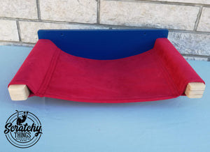 Cat Wall Shelf Bed Hammock - Wally Cot - Scratchy Things Premium Pet Furniture