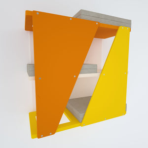 Cat Wall Shelf Bed - Sharp Loft - Scratchy Things Premium Pet Furniture