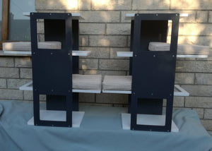 Cat Wall Shelf Bed - Wally Stacker - Scratchy Things Premium Pet Furniture