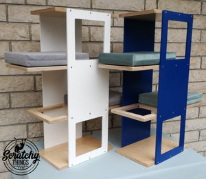 Cat Wall Shelf Bed - Wally Stacker - Scratchy Things Premium Pet Furniture