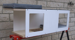 Cat Wall Shelf Bed - Wally Tunnel - Scratchy Things Premium Pet Furniture